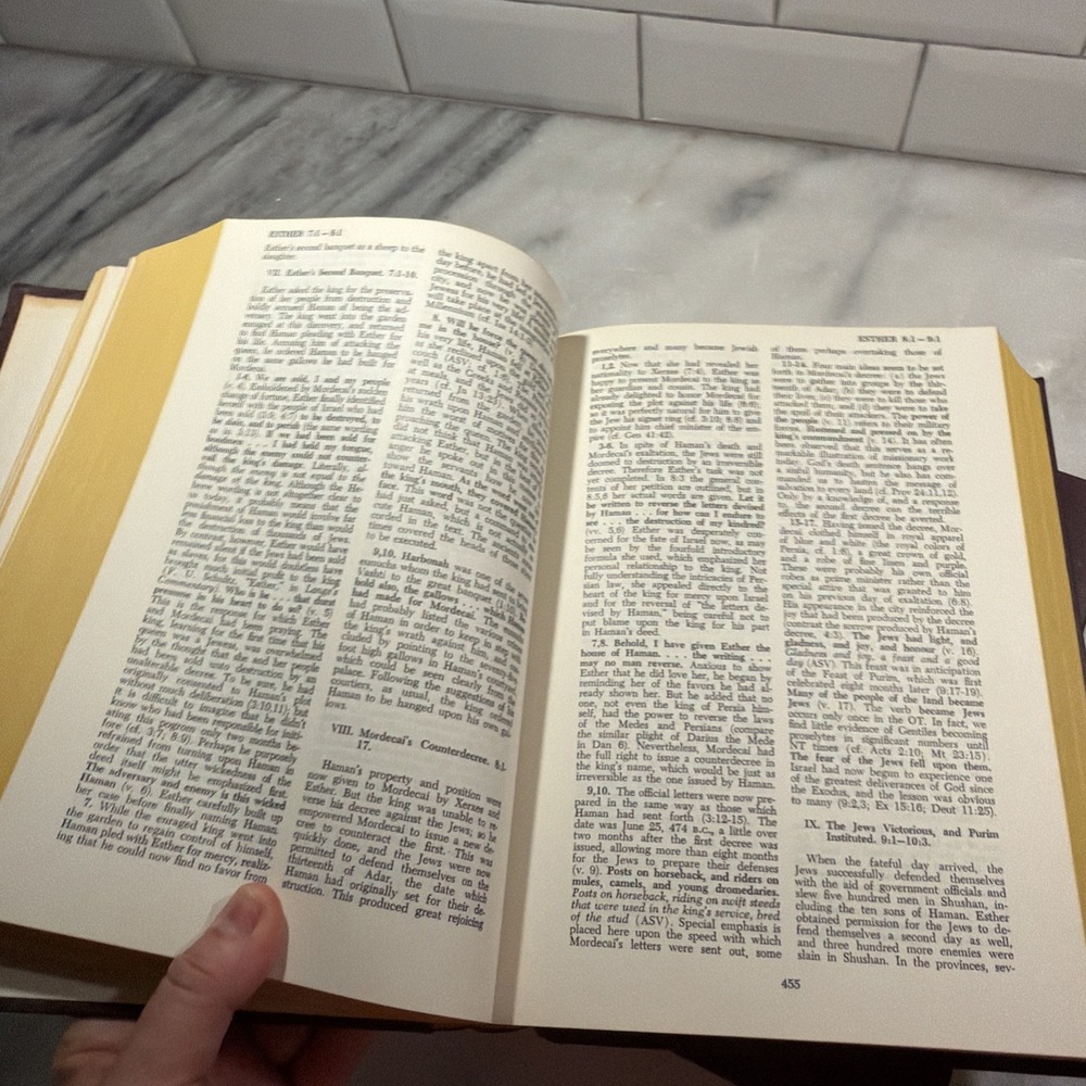 Vintage 1960's - Bible Encyclopedia/Bible Commentary Bible History - Picture 12 of 15
